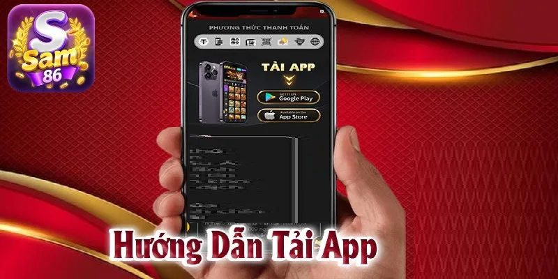 Có thể chọn tải app SAM86 từ App Store Có thể chọn tải app SAM86 từ App Store
